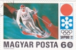 Stamps Hungary -  OLIMPIADA SAPPORO'72