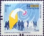 Sellos de America - Brasil -  Scott#xxxx , intercambio , 2,00 usd. , 2,00 R$ , 2011