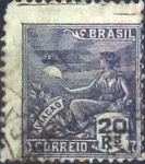 Stamps Brazil -  Scott#238 , intercambio 0,20 usd , 20 R$. , 1929