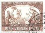 Stamps Vatican City -   Pablo VI en Polonia