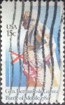 Stamps United States -  Scott#1826 , cr5f intercambio 0,20 usd , 15 cents. , 1980