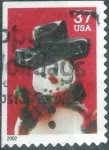 Stamps United States -  Scott#3684 , intercambio 0,20 usd , 37 cents. , 2002