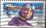 Stamps United States -  Scott#C128 , intercambio 0,25 usd , 50 cents. , 1991