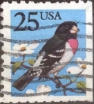 Stamps United States -  Scott#2284 , intercambio 0,20 usd , 25 cents. , 1987
