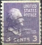 Stamps United States -  Scott#842 , intercambio 0,20 usd , 3 cents. , 1939