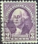 Stamps United States -  Scott#720 , intercambio 0,20 usd , 3 cents. , 1932