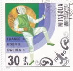 Stamps Mongolia -  OLIMPIADA MOSCÚ'80