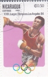 Stamps Nicaragua -  OLIMPIADA DE LOS ANGELES'84