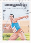 Stamps Cambodia -  OLIMPIADA DE LOS ANGELES'84
