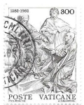Sellos de Europa - Vaticano -  Monumento a Gregorio XIII