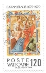 Stamps Vatican City -  San Stanislaos