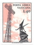 Stamps Vatican City -  Radio y  ángel