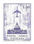 Sellos de Europa - Vaticano -  Correo aéreo