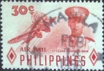 Stamps Philippines -  Scptt#C78 , cr1f intercambio 0,20 usd , 30 cents. , 1955