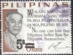 Stamps Philippines -  Scptt#985 , intercambio 0,20 usd , 5 s. 6 cents. , 1968