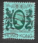 Stamps Hong Kong -  396 - Isabel II