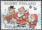 Stamps Finland -  Scptt#1023 , cr1f intercambio 0,20 usd , 2,00 markka , 1996