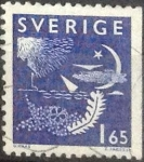 Stamps Sweden -  Scott#1376 , intercambio 0,20 usd , 1,65 krona , 1981