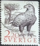 Sellos del Mundo : Europa : Suecia : Scott#1678 , m4b intercambio 0,30 usd , 2,20 krona , 1988