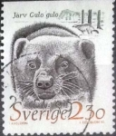 Stamps Sweden -  Scott#1723 , cr1f intercambio 0,25 usd , 2,30 krona , 1989