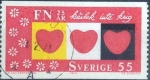 Sellos de Europa - Suecia -  Scott#871 , intercambio 0,30 usd , 55 öre , 1970