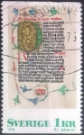Stamps Sweden -  Scott#1192 , intercambio 0,20 usd , 1 krona , 1976