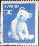 Stamps Sweden -  Scott#1266, intercambio 0,20 usd , 130 öre , 1978