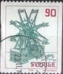 Sellos de Europa - Suecia -  Scott#1265 , intercambio 0,20 usd , 90 öre , 1978