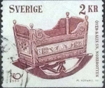 Stamps Sweden -  Scott#1332 , intercambio 0,45 usd , 2 krona , 1980