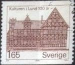 Stamps Sweden -  Scott#1408 , intercambio 0,20 usd , 1,65 krona , 1982