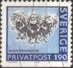 Sellos de Europa - Suecia -  Scott#1637 , intercambio 0,25 usd , 1,90 krona , 1987
