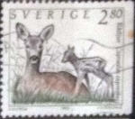 Stamps Sweden -  Scott#1921 , intercambio 0,20 usd , 2,80 krona , 1992