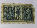 Stamps : Europe : France :  Exposition Colonial Internationale  Paris 1931
