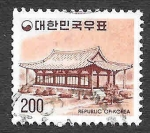 Sellos de Asia - Corea del sur -  1099 - Templo Muryangsu