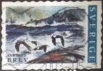 Stamps Sweden -  Scott#2442b , intercambio 1,00 usd , brev. , 2002