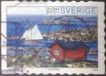 Sellos de Europa - Suecia -  Scott#2484a , intercambio 1,50 usd , brev. , 2004