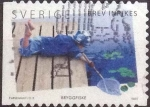 Stamps Sweden -  Scott#2563a , intercambio 1,60 usd. , brev. , 2007