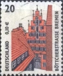 Stamps Germany -  Scott#1839 , intercambo 0,20 usd. , 20 cents. , 2000