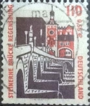 Stamps Germany -  Scott#1848 , intercambio 0,45 usd. , 110 cents. , 2000