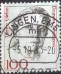 Sellos de Europa - Alemania -  Scott#1484 , intercambio 0,25 usd. , 100 cents. , 1988