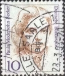 Sellos de Europa - Alemania -  Scott#1476 , intercambio 0,20 usd. , 10 cents. , 1988