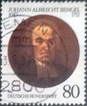 Sellos de Europa - Alemania -  Scott#1509 , intercambio 0,30 usd. , 80 cents. , 1987