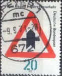 Sellos de Europa - Alemania -  Scott#1056 , intercambio 0,20 usd. , 20 cents. , 1971