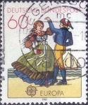 Sellos de Europa - Alemania -  Scott#1359 , intercambio 0,20 usd. , 60 cents. , 1981