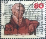 Sellos de Europa - Alemania -  Scott#1463 , intercambio 0,30 usd. , 80 cents. , 1986
