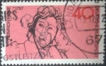 Stamps Germany -  Scott#1098 , intercambio 0,20 usd. , 40 cents. , 1972