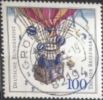 Stamps Germany -  Scott#1763 , cr1f intercambio 0,35 usd. , 100 cents. , 1992