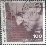 Stamps Germany -  Scott#1947 , intercambio 0,55 usd. , 100 cents. , 1996