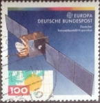 Stamps Germany -  Scott#1643 , intercambio 0,45 usd. , 100 cents. , 1991