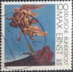 Sellos de Europa - Alemania -  Scott#1688 , cr1f intercambio 0,35 usd. , 100 cents. , 1991